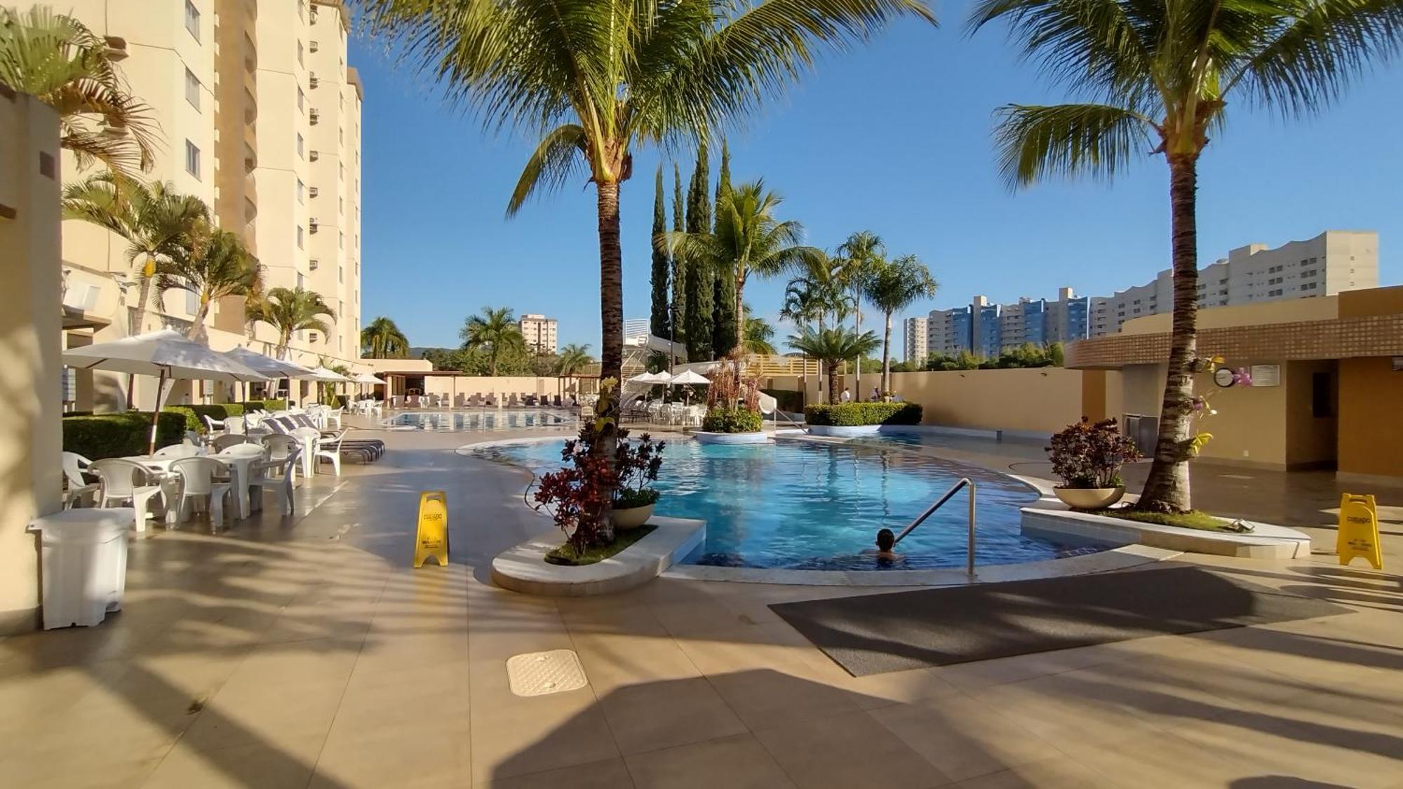 Prive Das Thermas II Caldas Novas - Achei Ferias - Com Roupa De Cama 外观 照片